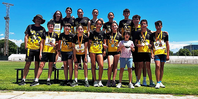 Cuatro medallas en el Campeonato Balear sub14